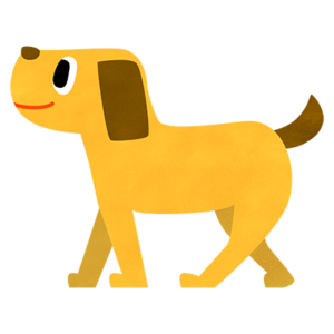 黄色い犬