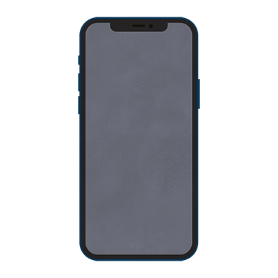 iphone12 ブルー 表