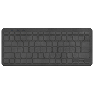 黒いキーボード