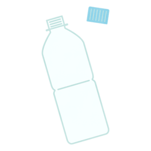 ペットボトルとキャップ