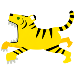 干支のトラ（寅）