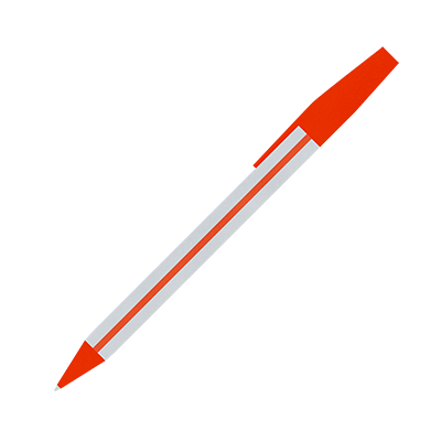赤のボールペン