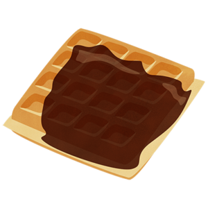 チョコワッフル