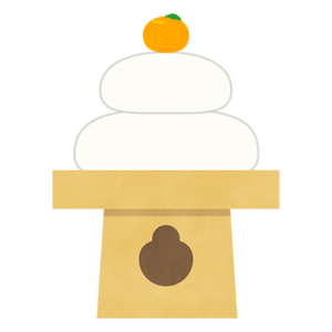 三方かがみもち