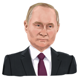 ウラジーミル プーチン 第2 4代 ロシア連邦大統領 助っ人イラスト