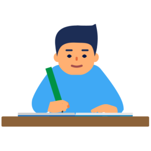 勉強する子ども