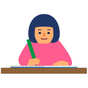 勉強する子ども