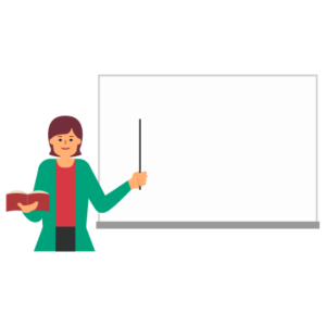 授業をする先生